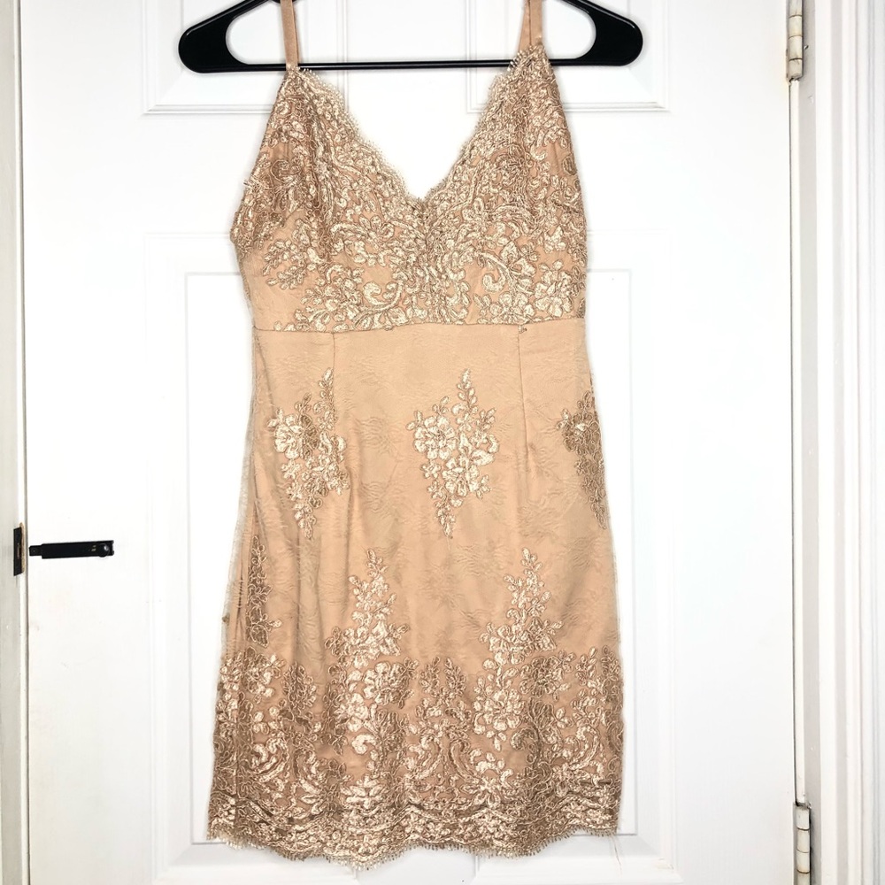 Gold Party Dress